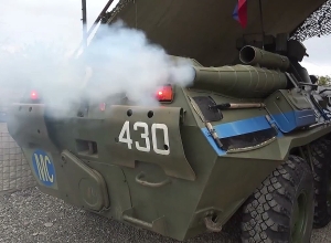 Российские миротворцы провели всеобъемлющие учения в 27 наблюдательных пунктах Нагорного Карабаха