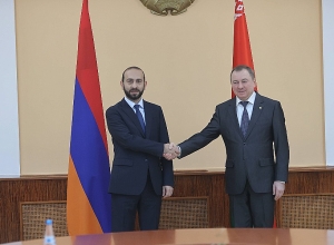Встреча глав МИД Армении и Беларуси