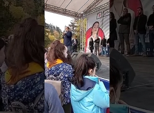 Выступление Рубена Варданяна в Дилижане