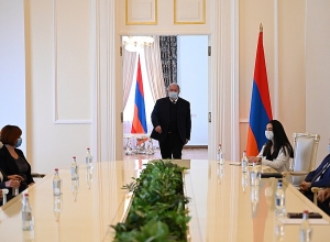 Армен Саркисян принял уполномоченного Верховной Рады Украины по правам человека