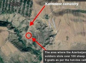 2 զինված ադրբեջանցիներ տարել են Կոռնիձորի բնակչին պատկանող 107 ոչխար և 5 այծ. ՄԻՊ