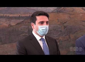 Ալեն Սիմոնյանի հանդիպումները ԵԽԽՎ խորհրդարանների նախագահների համաժողովում