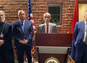 Արտակ Բեգլարյանի պատվին պաշտոնական ընդունելություն է կազմակերպվել Լոս Անջելեսում ՀՀ հյուպատոսությունում