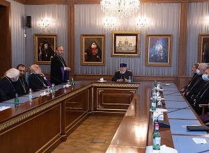 Մայր Աթոռի միաբանությունն շնորհավորել է  Ամենայն Հայոց Հայրապետին օծման և գահակալության 22-րդ տարեդարձի առիթով