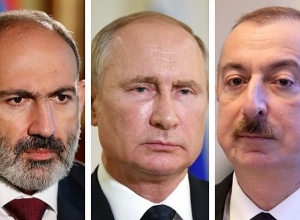 Կրեմլում հաստատել են Պուտինի, Ալիեւի եւ Փաշինյանի մասնակցությամբ տեսակոնֆերանսը