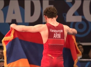 Արսեն Հարությունյանը` ըմբշամարտի աշխարհի Մ-23 չեմպիոն