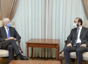 Արարատ Միրզոյանն ընդունել է Հայաստանում իր առաքելությունն ավարտող Շոմբի Շարփին