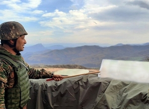 Տեղազննման աշխատանքներ՝ N զորամասի պահպանության գոտու ուղղություններից մեկում