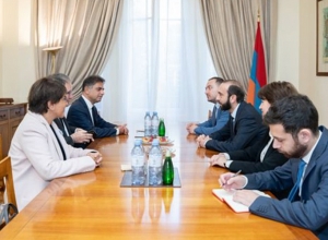 Арарат Мирзоян встретился с сопредседателями Координационного совета французско-армянских организаций