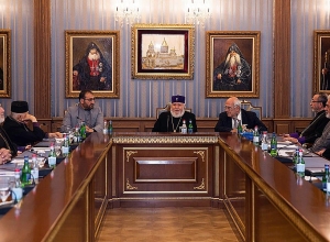 Հայկական Բարեգործական Ընդհանուր Միության նախագահը մասնակցեց Գերագույն հոգևոր խորհրդի նիստին