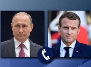 Պուտինն ու Մակրոնը քննարկել են ԼՂ հակամարտության կարգավորման իրադրությունը