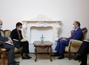 ԱԽ քարտուղար Արմեն Գրիգորյանն ընդունել է Հայաստանում Ֆրանսիայի դեսպան Անն Լույոնին