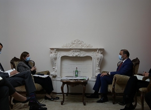 Секретарь СБ Армен Григорян встретился с послом США в Армении Линн М. Трейси