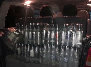 Полиция Ташира обнаружила 301 водку без акциза