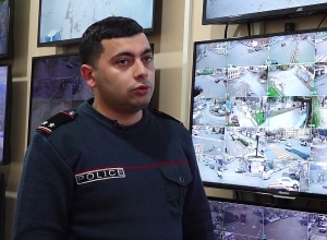 Ստեփանակերտ քաղաքը տեսանկարահանվում է