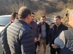 Գնել Սանոսյանը ճանապարհների հարցով Սյունիքում է