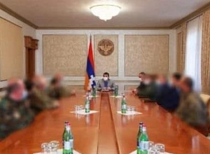 Ա․ Հարությունյանը ԱՀ ԱԱԾ բարձրաստիճան սպայական կազմի մասնակցությամբ խորհրդակցություն է անցկացրել