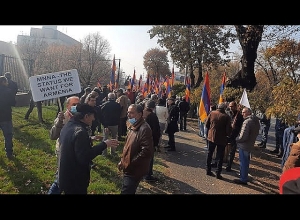 Բևեռի հավաքը ԱՄՆ դեսպանատան մոտ. Ուղիղ