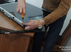 Դատապարտյալի հեռուստացույցի միջից հայտնաբերվել է 5 բջջային հեռախոս․ ՔԿԾ