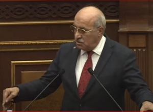 Выступление Хосрова Арутюняна с трибуны НС