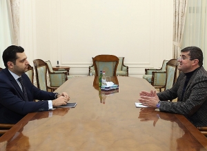 Փոխվարչապետ Համբարձում Մաթևոսյանը հանդիպել է Արցախի նախագահ Արայիկ Հարությունյանին