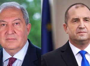 Արմեն Սարգսյանը շնորհավորել է Ռումեն Ռադևին՝ Բուլղարիայի նախագահի ընտրություններում տարած հաղթանակի առթիվ