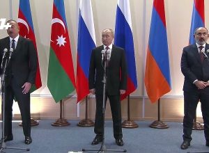 Ինչ հայտարարություն ստորագրեցին Պուտինը, Փաշինյանն ու Ալիեւը. Տեքստն ամբողջությամբ