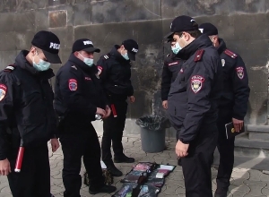 Ձմռանն ընդառաջ շարային ստուգատես պարեկային ծառայության Երևանի գնդում