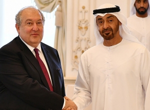 Армен Саркисян поздравил поздравил наследного принца эмирата Абу-Даби шейха Мухаммада бин Зайеда Аль Нахайяна