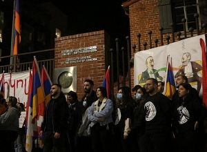 Գլենդելում բողոքի ակցիա են իրականացրել ընդդեմ Նիկոլ Փաշինյանի