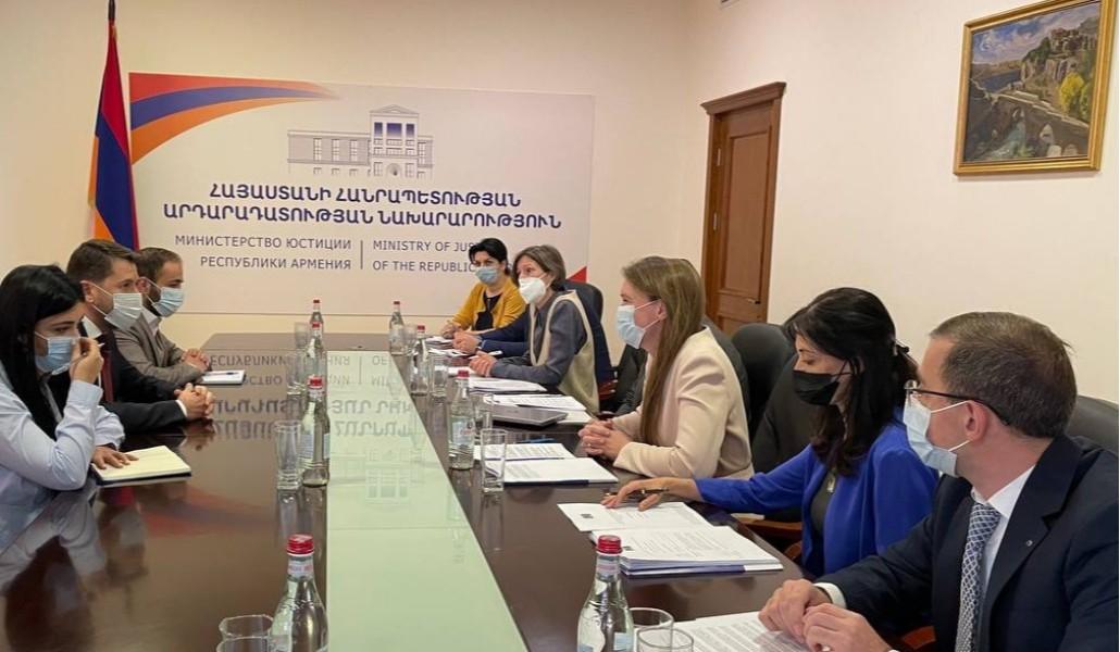 Կարեն Անդրեասյան-ԵԽ ներկայացուցիչներ․ հանդիպում