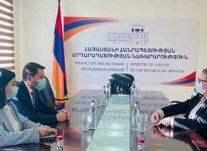Կարեն Անդրեասյանը դատաիրավական  բարեփոխումների իրականացման ընթացքը քննարկել է Նորվեգիայի դեսպանի հետ