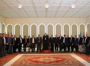 Հ.Յ.Դ. մարմինների խորհրդաժողովի մասնակիցները այցելել են Արամ Ա Վեհափառ Հայրապետին