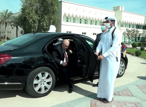 Президент Армен Саркисян встретился с эмиром Катара, шейхом Тамимом бин Хамад Аль Тани