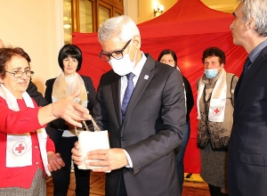 Կարմիր խաչի և Կարմիր մահիկի գլխավոր քարտուղար Ջագան Չափագայնը Հայաստան էր այցելել