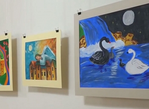 Սահմանամերձ համայնքների և արցախահայ երեխաների նկարների ու ձեռագործ աշխատանքների ցուցահանդես-վաճառք ԱԺ-ում