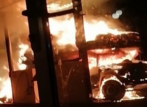 Հրդեհ Ալավերդի քաղաքում