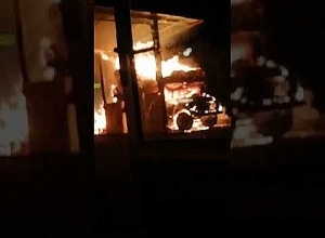 Հրդեհ Ալավերդի քաղաքում