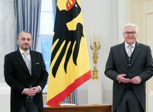 Президент Германии Франк-Вальтер Штайнмайер принял посла РА