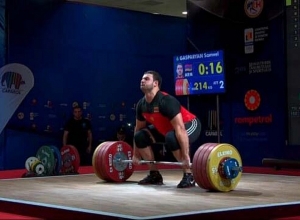 Սամվել Գասպարյանը բրոնզե փոքր մեդալ նվաճեց ծանրամարտի աշխարհի առաջնությունում