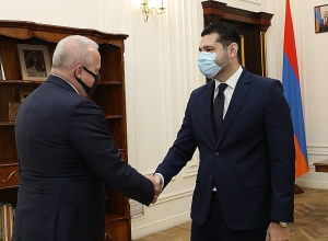 Փոխվարչապետ Համբարձում Մաթևոսյանն ընդունել է ՌԴ դեսպան Սերգեյ Կոպիրկինին