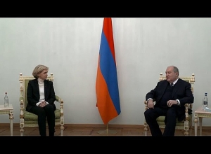 Президент Армен Саркисян принял председателя совета региона Иль-де-Франс Валери Пекресс