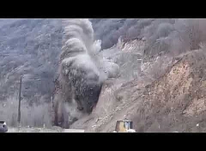 Վանաձոր-Ալավերդի-Վրաստանի սահման (#Մ6) միջպետական ավտոճանապարհի ժայռապայթեցումը