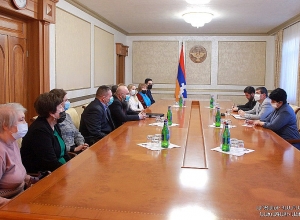 Նախագահ Հարությունյանն ընդունել է Արցախի ռուսական համայնքի ներկայացուցիչներին