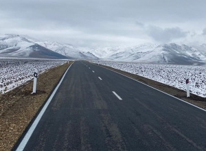 Отремонтирована автодорога, связывающая общину Меликгюх с межгосударственной дорогой