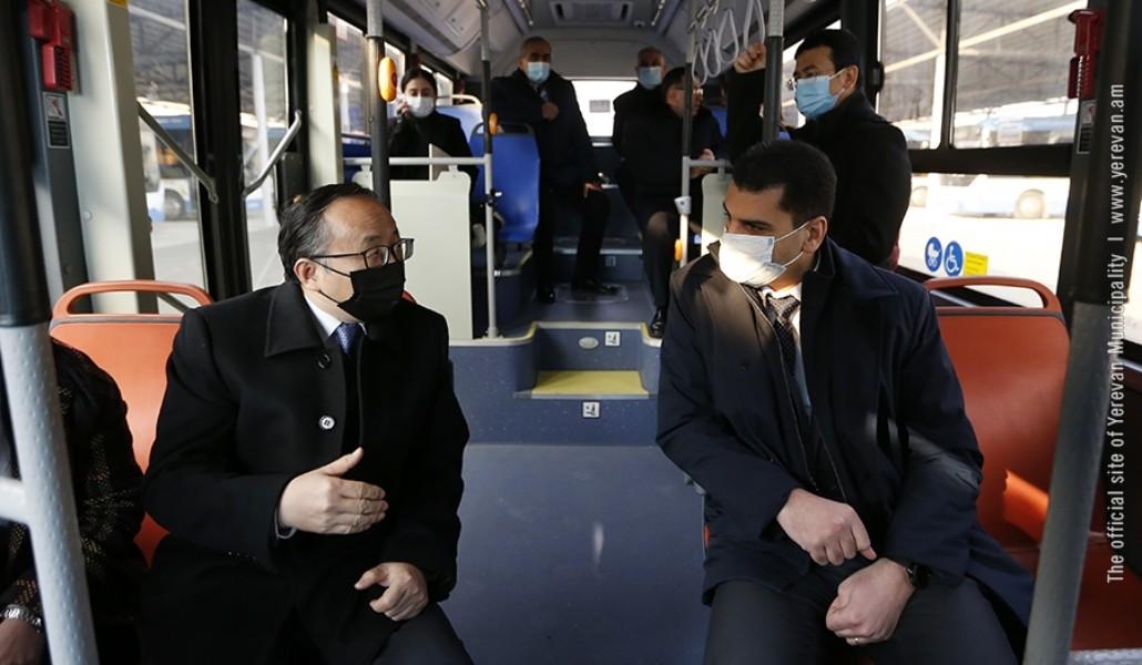 քաղաքապետ Հրաչյա Սարգսյան, տրանսպորտ