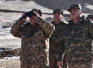 ՀՀ զինված ուժերի գլխավոր շտաբի պետը դիրքերում էր