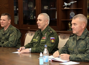 Պաշտպանության նախարարն ընդունել է Արցախում ՌԴ խաղաղապահ ուժերի նորանշանակ հրամանատարին