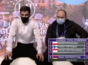 Մենասահորդ Սլավիկ Հայրապետյանը 24-րդն է Եվրոպայում