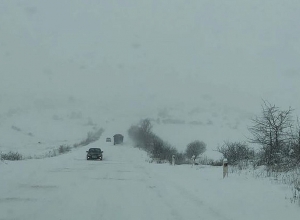 Շուշիի շրջանի Լիսագոր համայնքի տարածքում մառախուղ է և տեղում է ձյուն․ ԱԻՊԾ